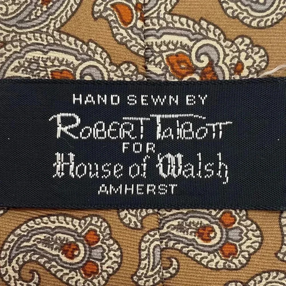 Robert Talbott Paisley Neck Tie - Picture 5 of 5